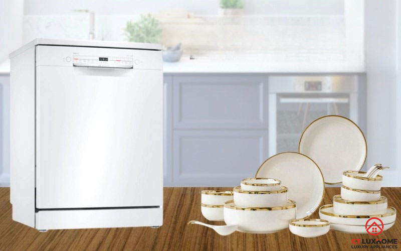 Chỉnh muối máy rửa bát Bosch serie 2