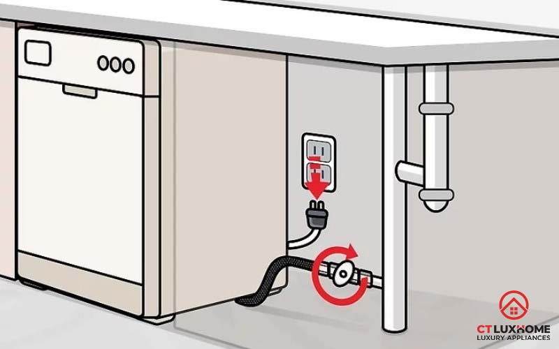 6 BƯỚC LẮP ĐẶT MÁY RỬA BÁT AN TOÀN, DỄ HIỂU 8