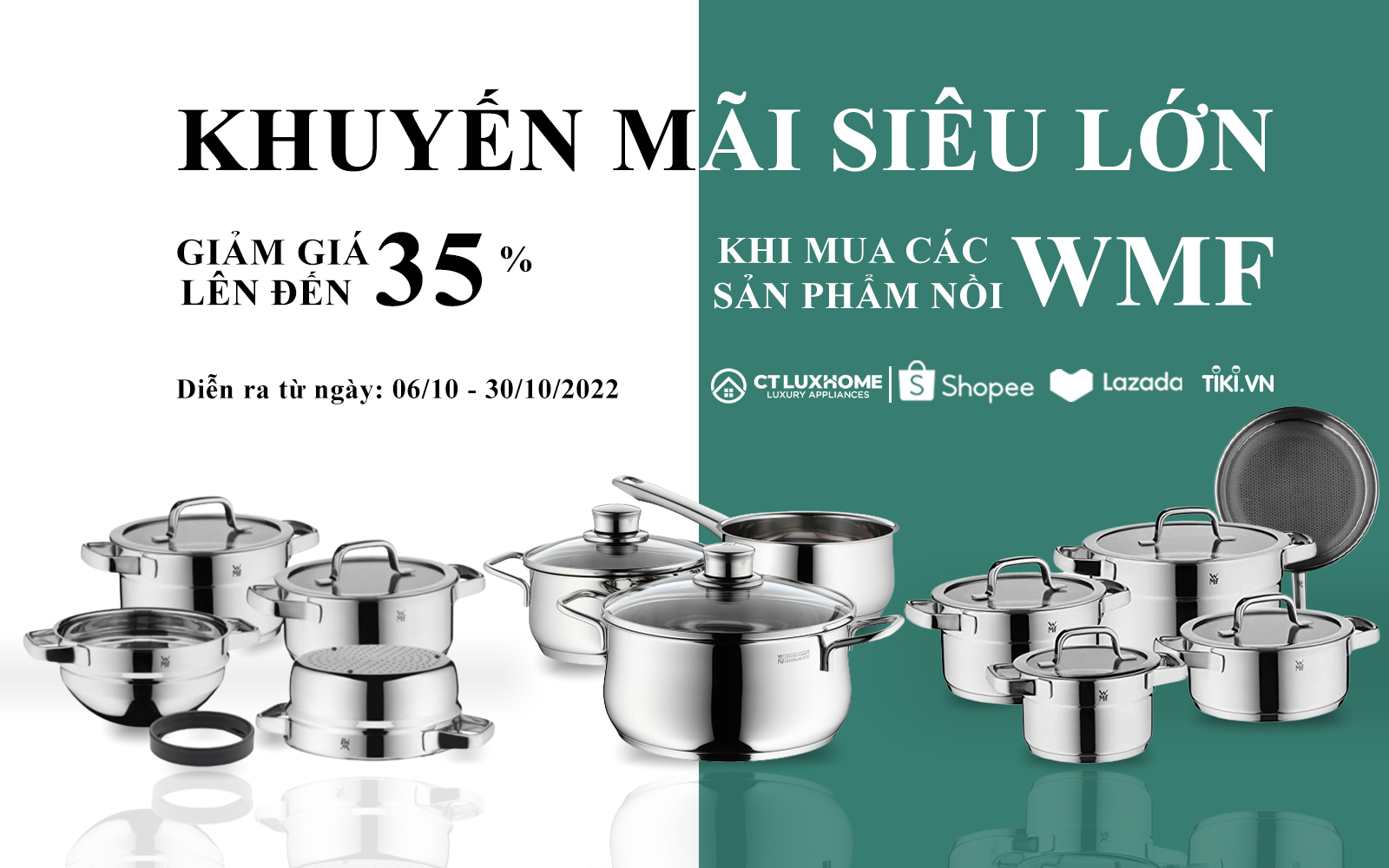 CTLUXHOME - SALE 20/10: THÁNG 10 YÊU THƯƠNG - MANG QUÀ VỀ TẶNG MẸ