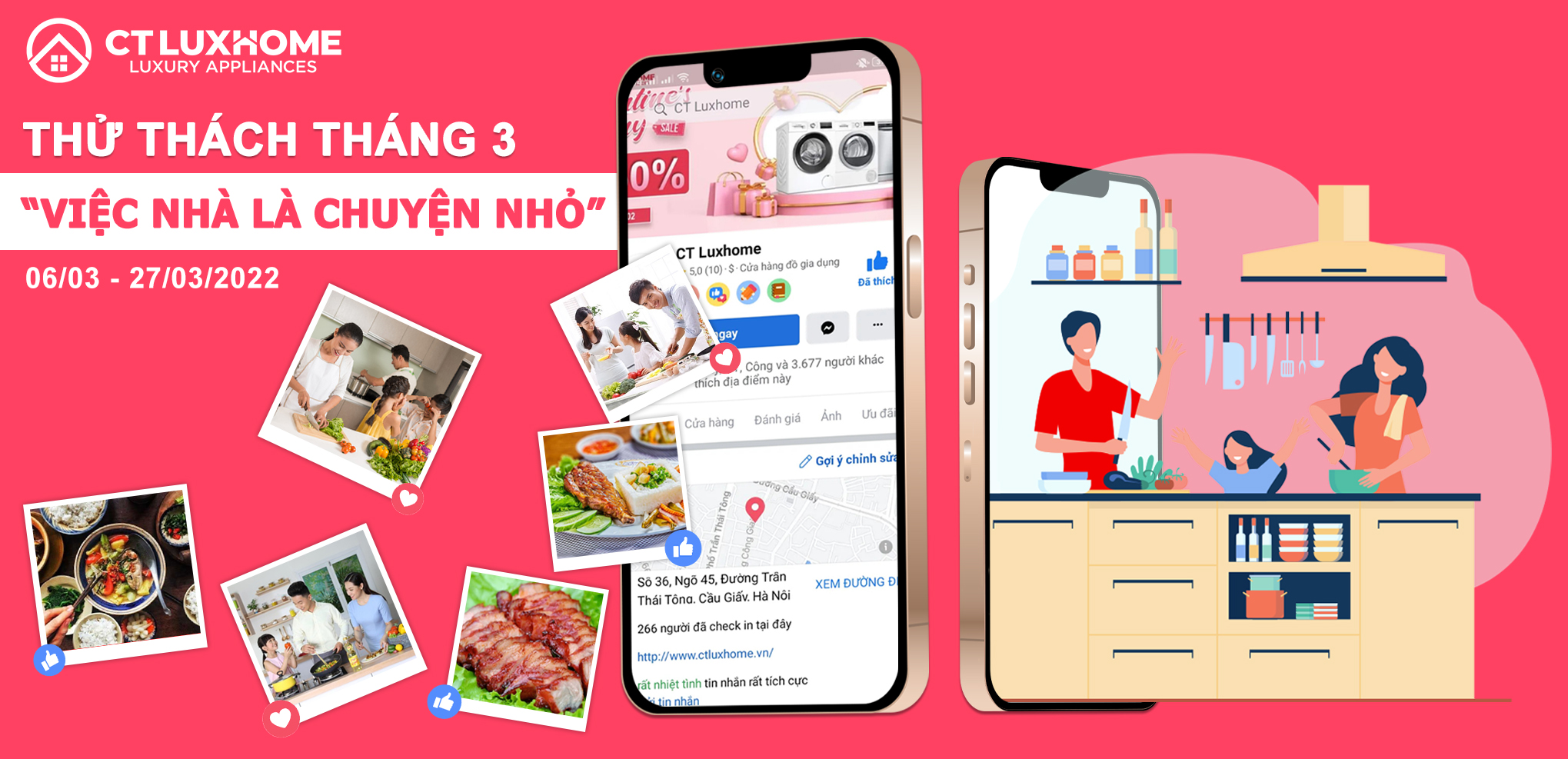 Cuộc thi thử thách tháng 03: 'Việc nhà là chuyện nhỏ'