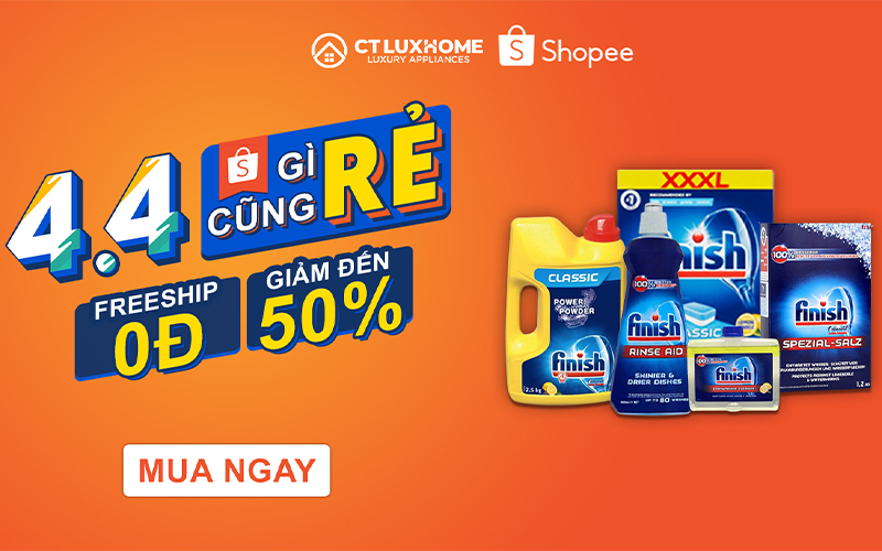 Tưng bừng SIÊU SALE SHOPEE NGÀY ĐÔI 4.4 - ĐỒNG GIẢM GIÁ đến 50%