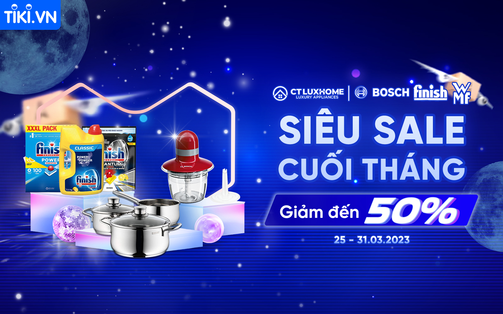 [CTLUXHOME - TIKI]: SIÊU SALE CUỐI THÁNG - GIẢM SÂU LÊN ĐẾN 50%