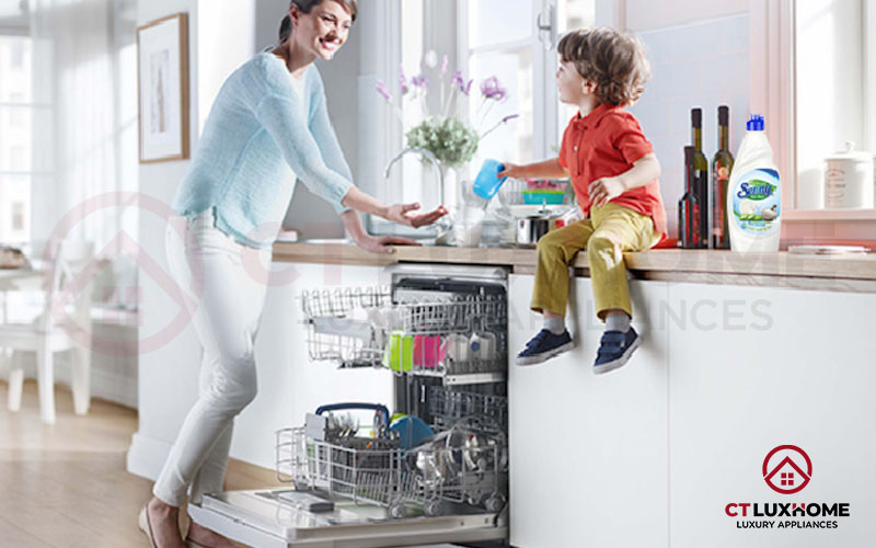 Độ ồn của máy rửa chén model 2021 giảm đi rất nhiều.