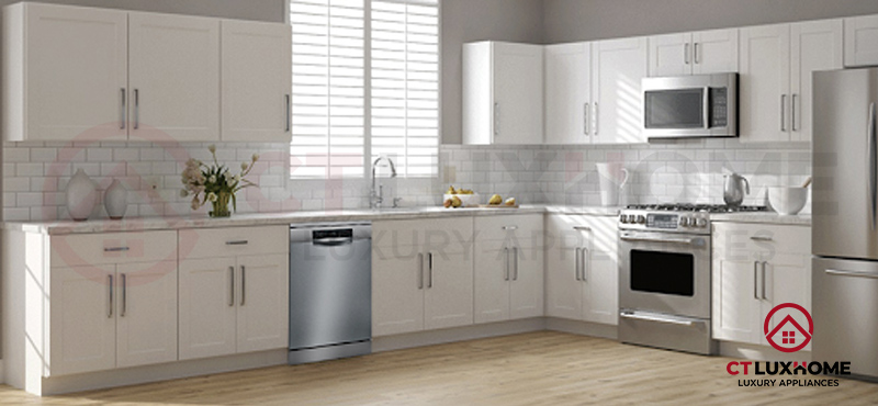 Máy rửa chén phù hợp mang đến không gian thẩm mỹ cho ngôi nhà