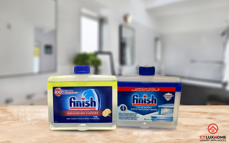 2 loại dụng dịch vệ sinh máy rửa bát thịnh hành nhất hiện nay.