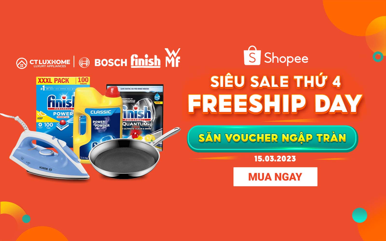 [CTLUXHOME - SHOPEE]: SIÊU SALE 15.3, SIÊU SALE GIỮA THÁNG, GIẢM LÊN ĐẾN 50%
