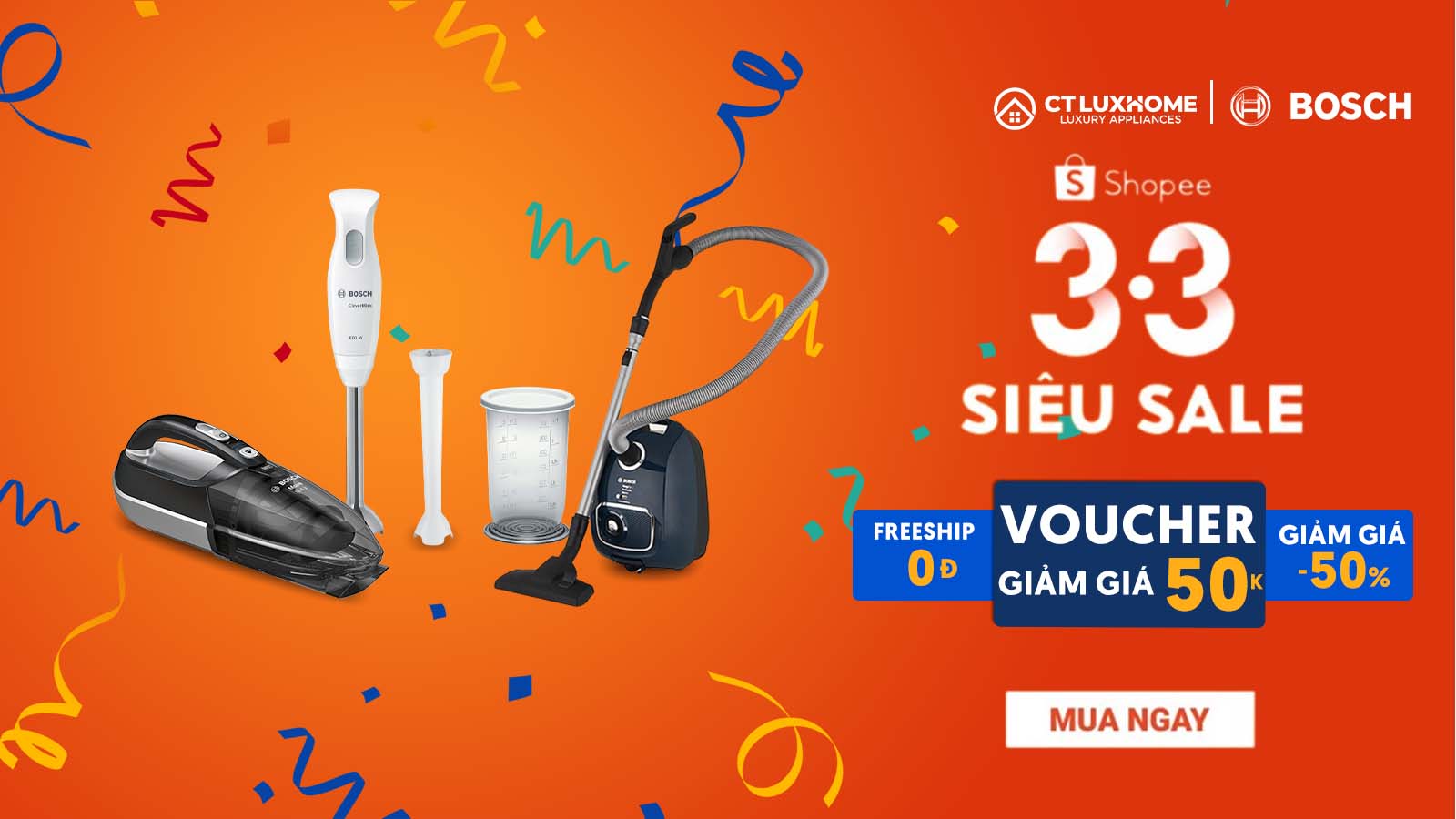 [CTLUXHOME - SHOPEE]: SIÊU SALE 3.3, SIÊU SALE ĐẦU NĂM, GIẢM LÊN ĐẾN 50% 2