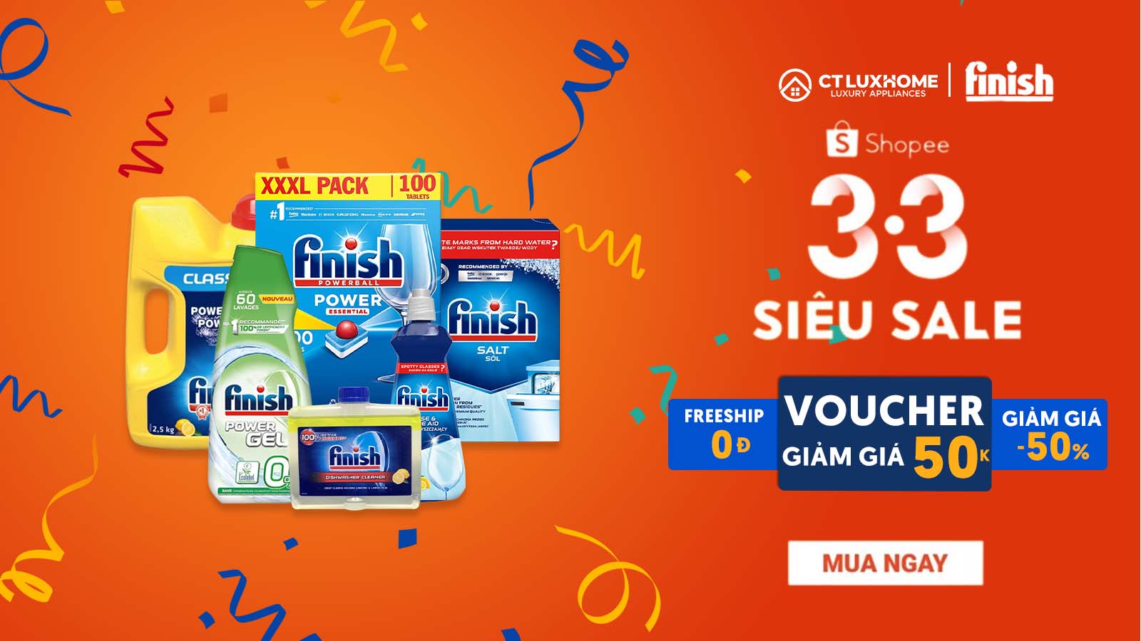 [CTLUXHOME - SHOPEE]: SIÊU SALE 3.3, SIÊU SALE ĐẦU NĂM, GIẢM LÊN ĐẾN 50% 1