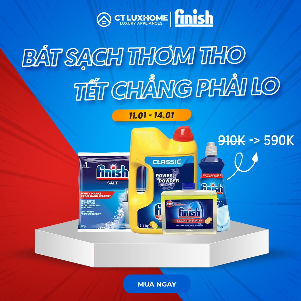BÁT SẠCH THƠM THO - TẾT CHẲNG PHẢI LO