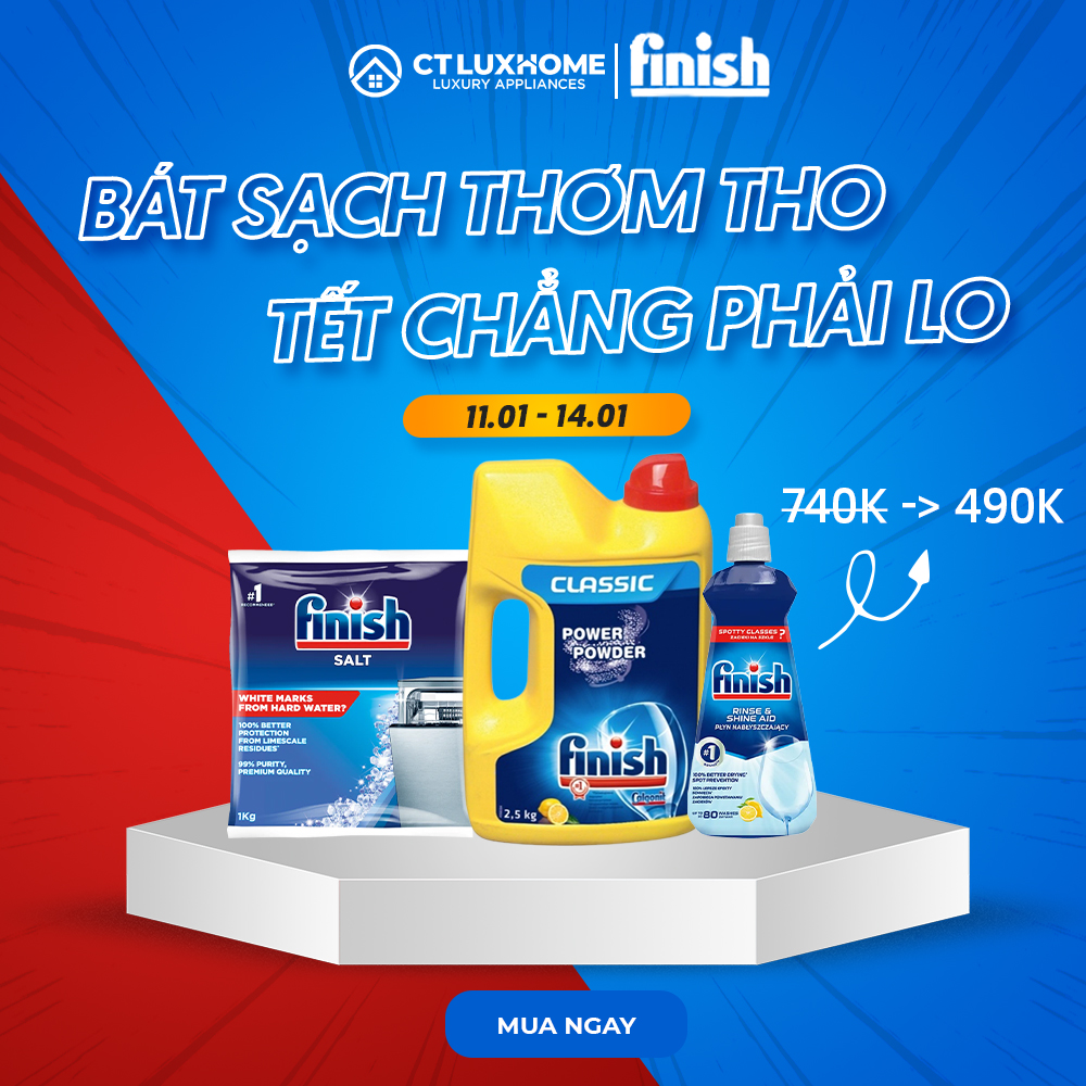 BÁT SẠCH THƠM THO - TẾT CHẲNG PHẢI LO