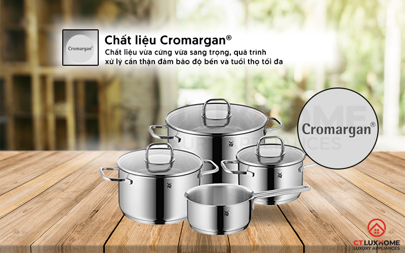 Chất liệu bền bỉ, sáng bóng