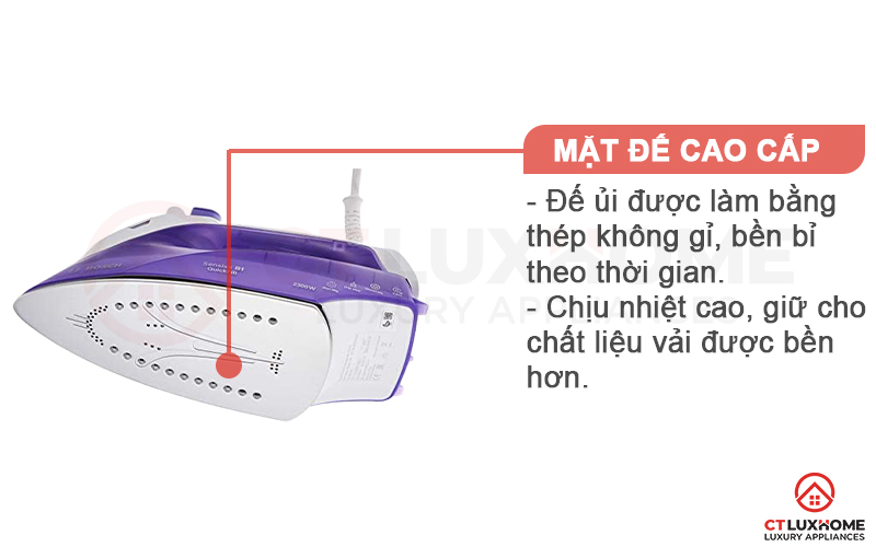 Mặt đế cao cấp Palladium-glissée làm từ chất liệu thép không gỉ bền bỉ