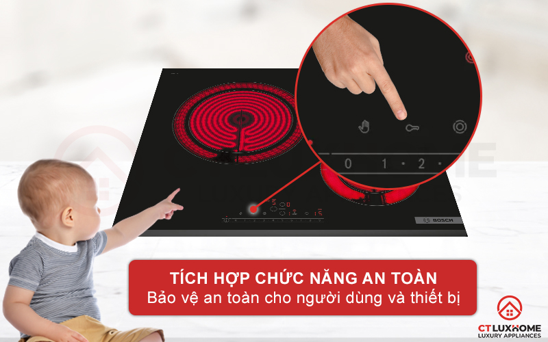 Bảo vệ người dùng và thiết bị hiệu quả với các tính năng an toàn