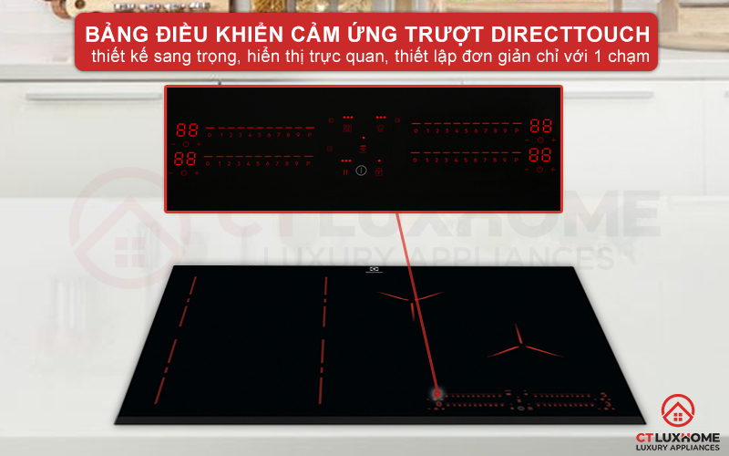 Bảng điều khiển cảm ứng trượt DirectTouch