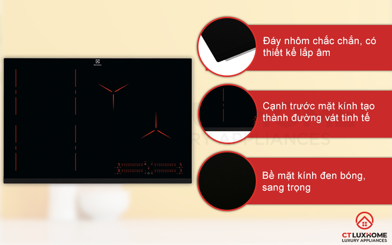 Thiết kế tối giản sang trọng của bếp từ EIP8546