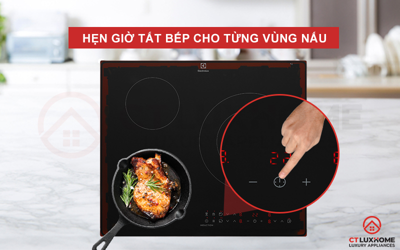Chế độ hẹn giờ hữu ích khi bạn bận rộn cho công việc nội trợ khác