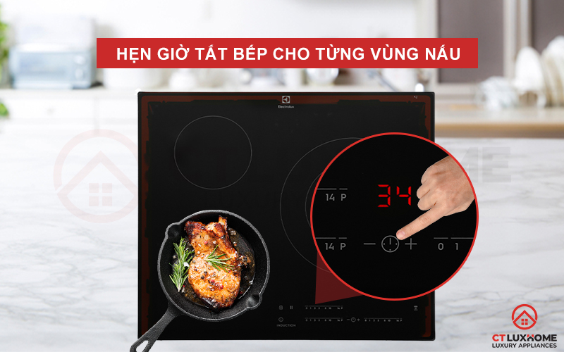 Chế độ hẹn giờ hữu ích khi bạn bận rộn cho công việc nội trợ khác
