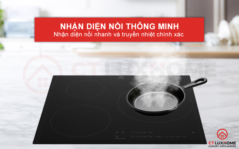 Nhận diện nồi thông minh, truyền nhiệt chính xác