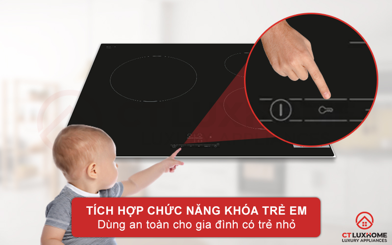 Đảm bảo an toàn cho trẻ nhỏ với khóa trẻ em