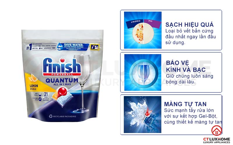 VIÊN RỬA BÁT FINISH QUANTUM 21 VIÊN CHÍNH HÃNG 4