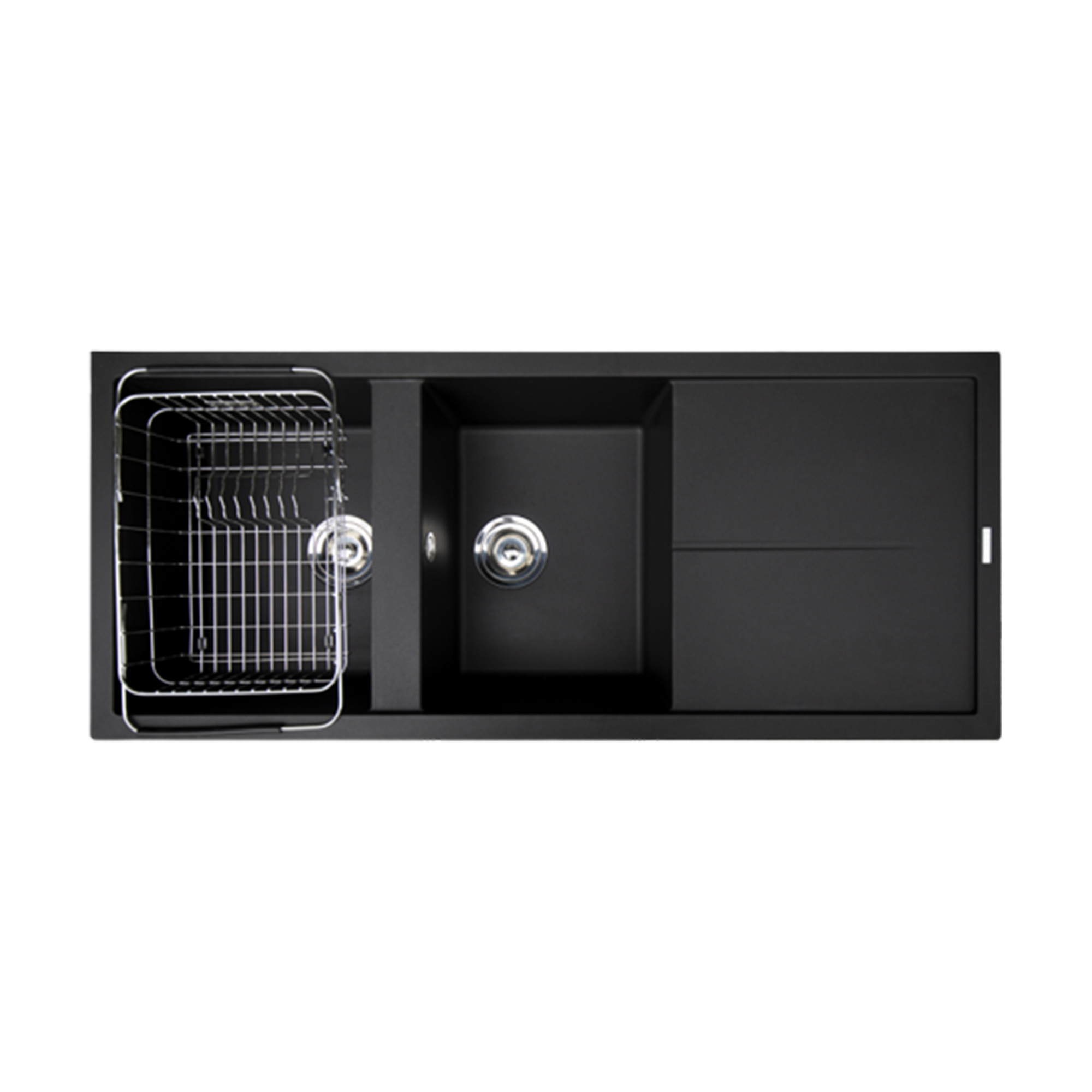 CHẬU RỬA CHÉN BÁT KONOX GRANITE LIVELLO SMART 1160 BLACK LIVELLOSMART1160BLACK