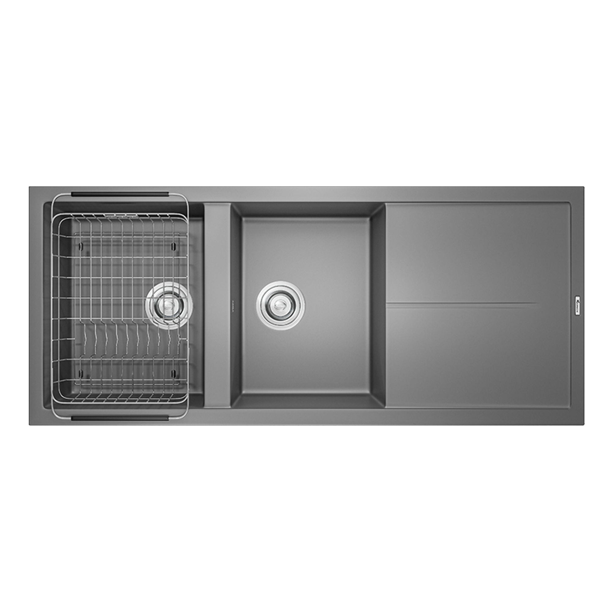 CHẬU RỬA CHÉN BÁT KONOX GRANITE LIVELLO SMART 1160 GREY LIVELLOSMART1160GREY