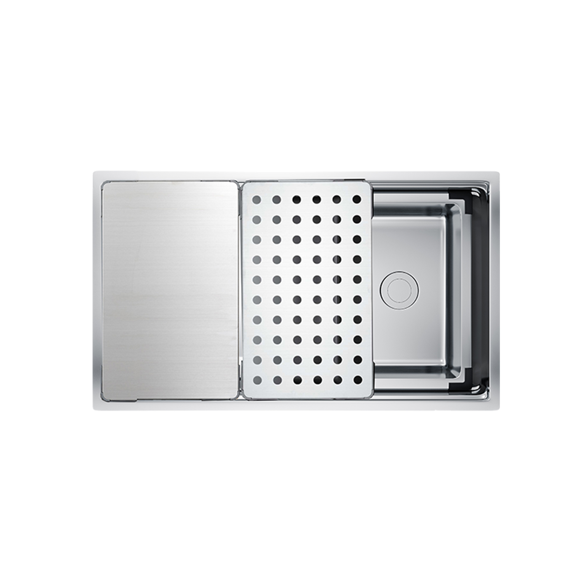 CHẬU RỬA CHÉN BÁT KONOX WORKSTATION - UNDERMOUNT SINK KN8644SU DEKOR KN8644SUDEKOR