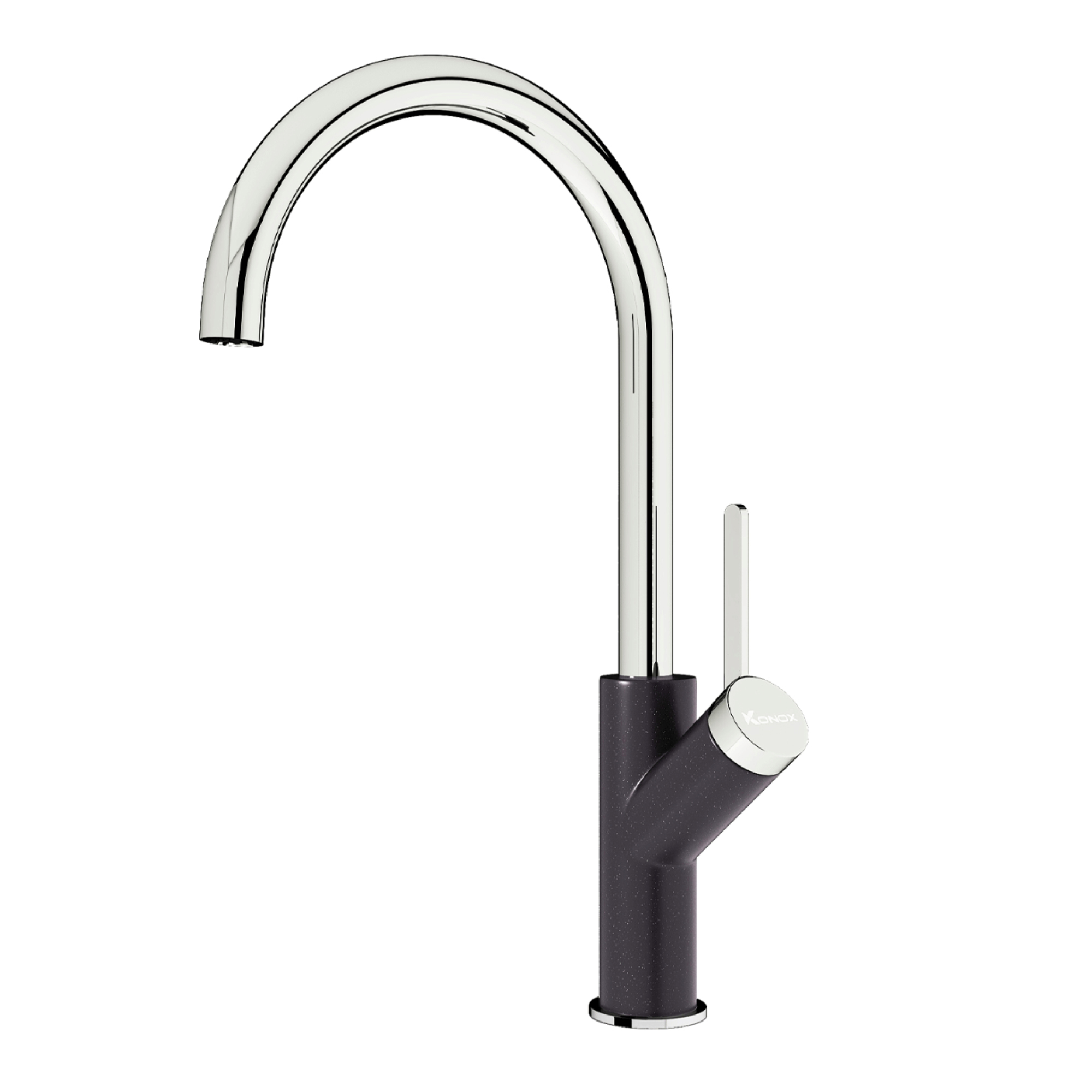 VÒI RỬA CHÉN BÁT KONOX MODO BLACK MODOBLACK