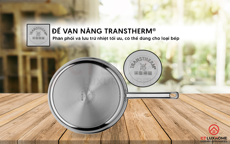 Đế vạn năng TransTherm® chất lượng cao giúp tiết kiệm năng lượng