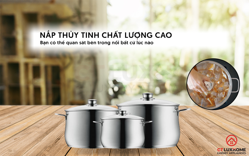 Nắp thủy tinh chất lượng cao