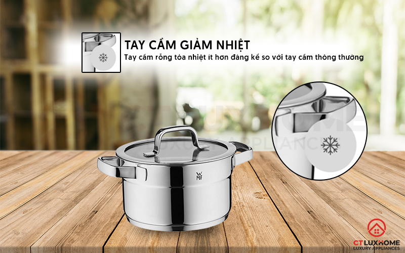Bảo vệ gia đình bạn với tay cầm giảm nhiệt