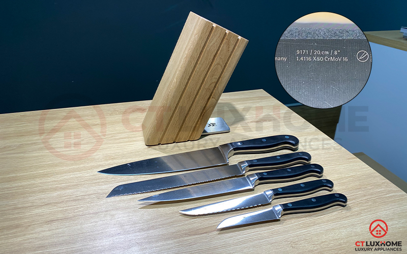 Thép X50CrMoV15 có khả năng chống ăn mòn lớn, độ dẻo dai lớn và độ cứng tốt