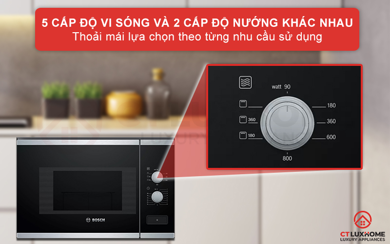 Dễ dàng lựa chọn chương trình và chỉnh nhiệt độ với núm vặn inox