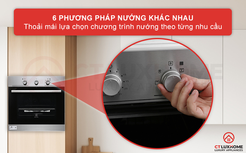 Lựa chọn 6 phương pháp nướng khác nhau theo từng nhu cầu