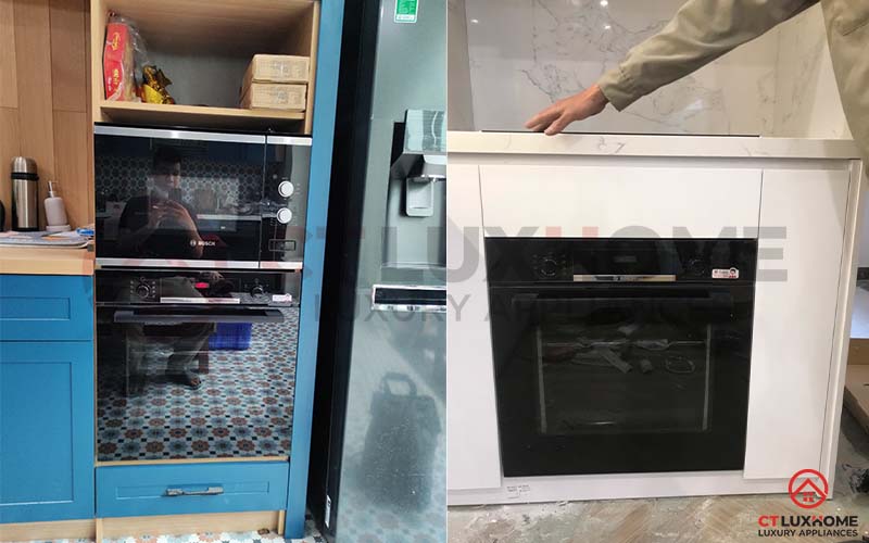 Thiết kế âm tủ nhỏ gọn và sang trọng