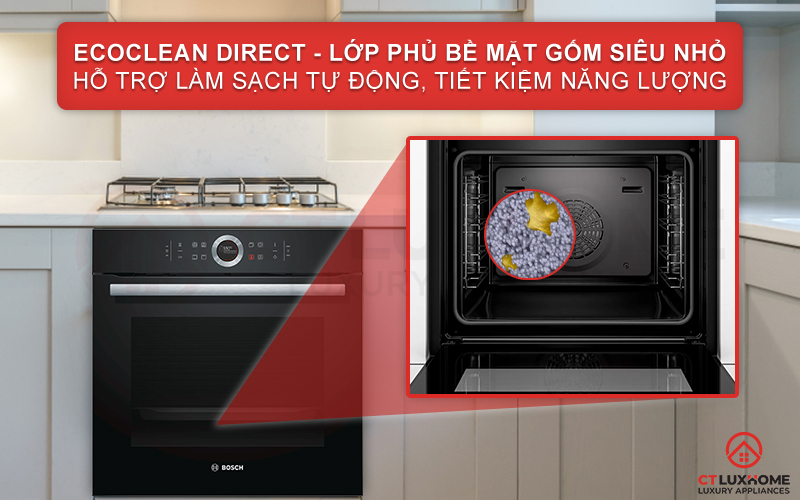 Hỗ trợ làm sạch và tiết kiệm năng lượng với lớp phủ EcoClean Direct
