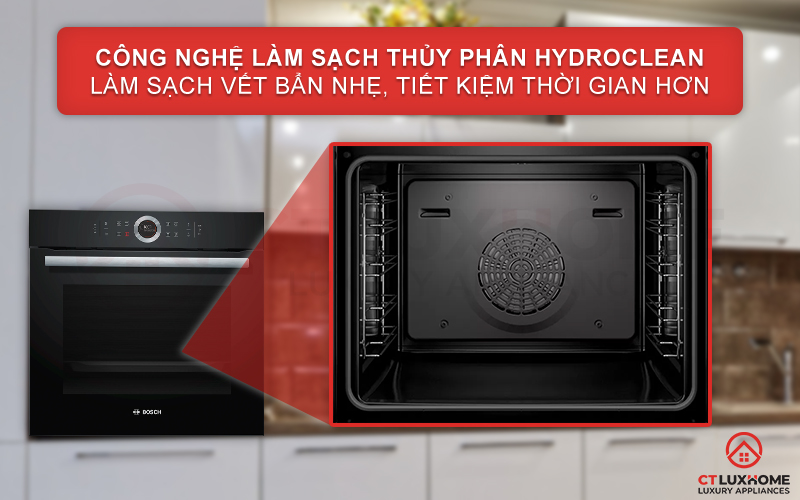 Phương pháp thủy phân HydroClean giúp bạn dọn sạch vết bẩn nhẹ