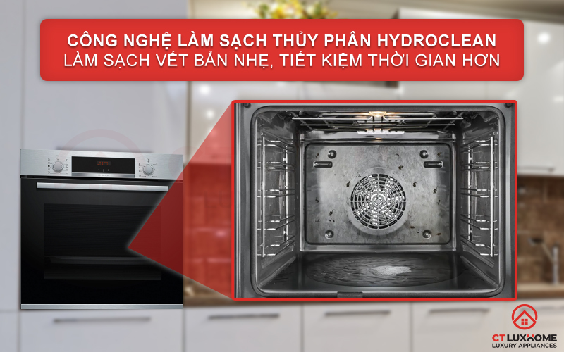 Hệ thống làm sạch thủy phân HydroClean sẽ nhanh chóng làm sạch các cặn bẩn bám ở đáy lò