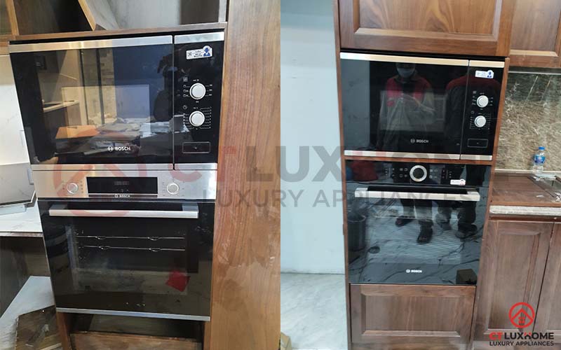 Thiết kế dáng âm tủ nhỏ gọn và sang trọng