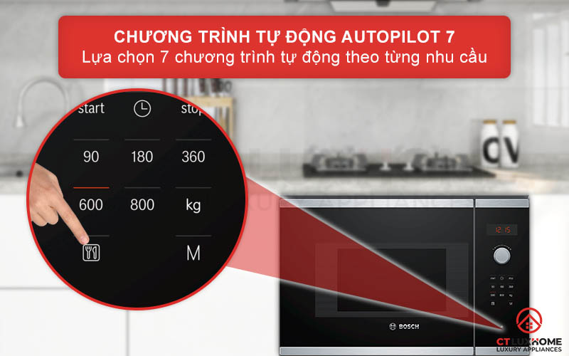 Tùy chọn 7 chương trình tự động với AutoPilot 7 theo từng nhu cầu