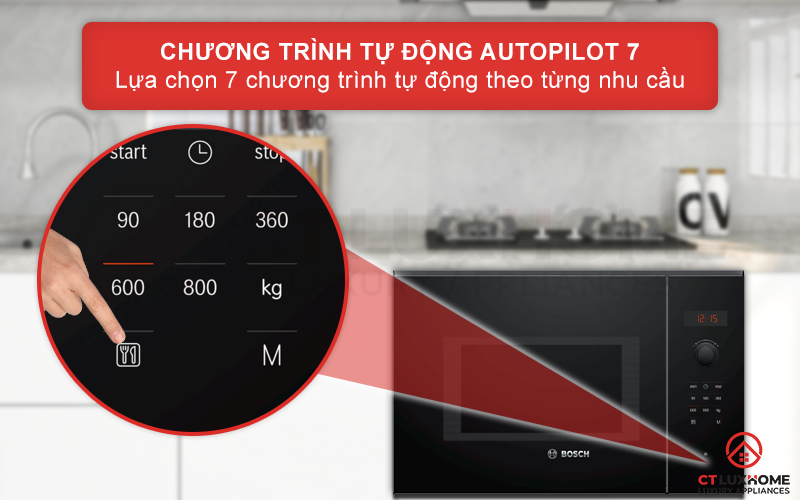 Tùy chọn 7 chương trình tự động với AutoPilot 7 theo từng nhu cầu