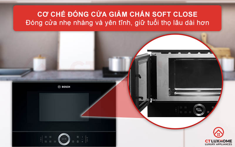 Soft Close hoạt động theo cơ chế giảm chấn chống lại tác động đóng sầm lại