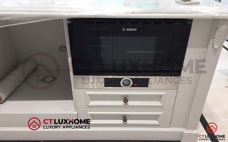Hình ảnh thực tế lò vi sóng Bosch BFL634GS1B serie 8