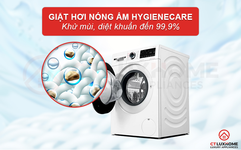 Loại bỏ nấm mốc và vi khuẩn nhờ tính năng Hygiene Care