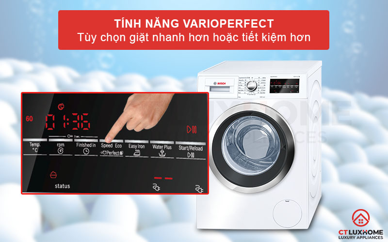 Lựa chọn nhanh hơn hoặc tiết kiệm hơn thông qua chức năng VarioPerfect