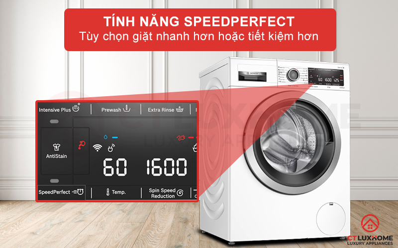 Tiết kiệm đến 65% thời gian khi kích hoạt thêm SpeedPerfect