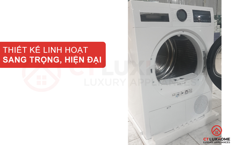 Hình ảnh thực tế của máy sấy Bosch serie 6 WQG241000