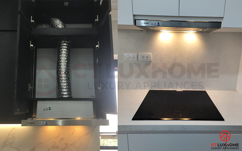 Hình ảnh thực tế của máy hút mùi Bosch DFT63AC50