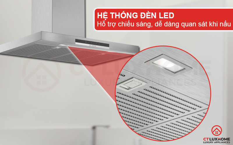Hệ thống chiếu sáng được trang bị bởi hệ thống đèn LED gồm 2 chiếc