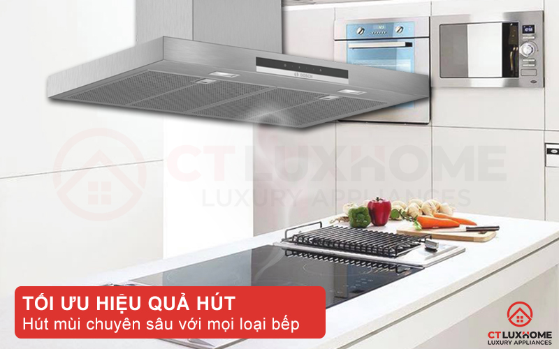 Tối ưu hiệu quả hút cho căn bếp với mọi diện tích khác nhau
